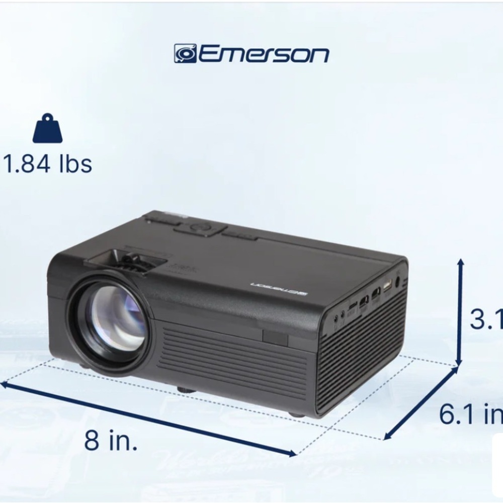 Black Portable LCD Projector - Picture 4 of 4